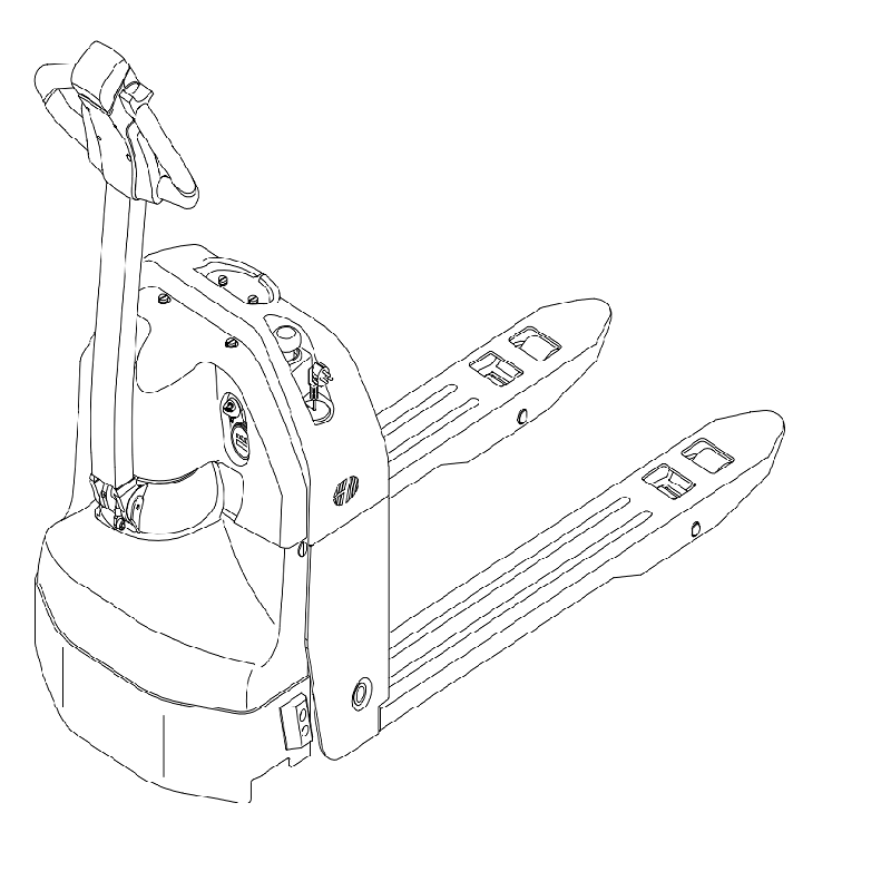 CLARK WPX18 Transpalette 4000 lbs électrique
