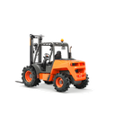 AUSA C351H 7716 lb fuel forklift