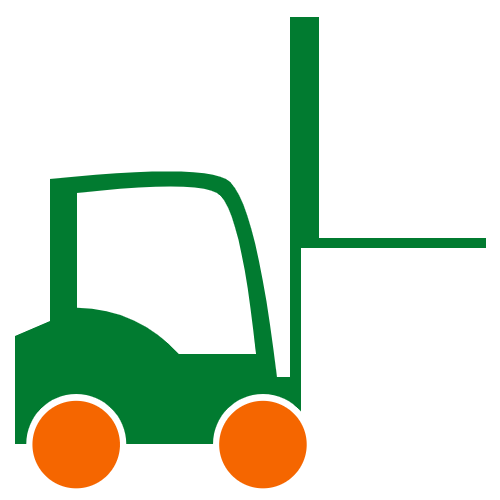 AUSA C251H Rough terrain forklift 5500 lb