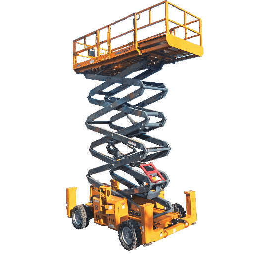 XCMG XG5390RT 53' Fuel Scissor lift Rough Terrain