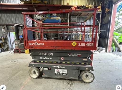 [70019842] SKYJACK SJIII 4626 26' Electric Platform Lift